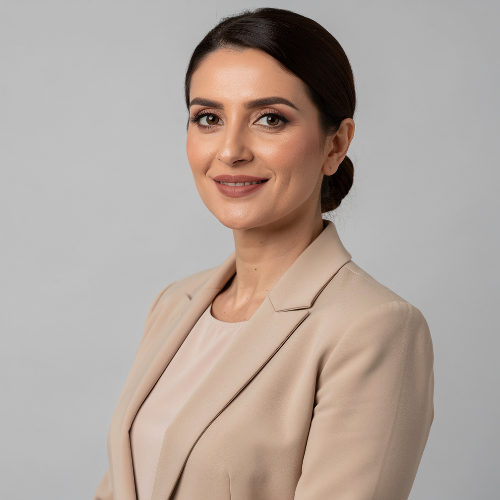 Portrait of a Turkish female legal consultant