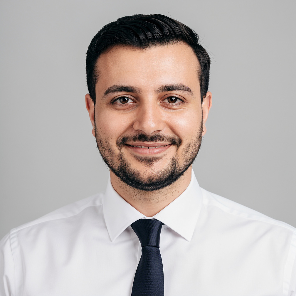 Portrait of a young Turkish male legal advisor